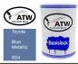 Preview: Toyota, Blue Metallic, 8D4: 500ml Lackdose, von ATW Autoteile West.